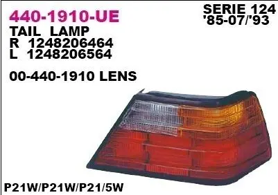 Фонарь задний DEPO 440-1910R-UE