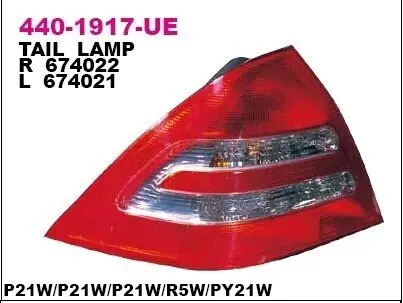 Фонарь задний DEPO 440-1917R-UE