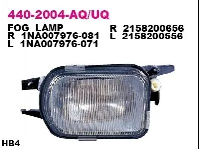 Противотуманная фара передняя DEPO 4402004LAQ