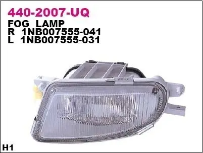 Протитуманна фара DEPO 4402007RUQ