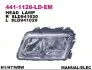 Фара передняя DEPO (441-1126R-LD-EM) изображение 1