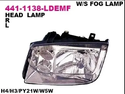 Фара передняя DEPO 441-1138R-LDEMF