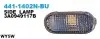 Повторювач повороту Лів/Прав (димчаст/прозорий) FORD GALAXY WGR SEAT ALHAMBRA 7M, AROSA, CORDOBA 6K, IBIZA II 6K, LEON 1M, TOLEDO II 1M SKODA FELICIA I, FELICIA II VW BORA, CADDY II 01.91-04.15 DEPO (4411402NBU) зображення 1