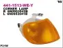 Лампа сигналу повороту переднього Лів (помаранч, P21W) VW POLO III 6N1 10.94-10.99 DEPO (441-1513L-WE-Y) зображення 1