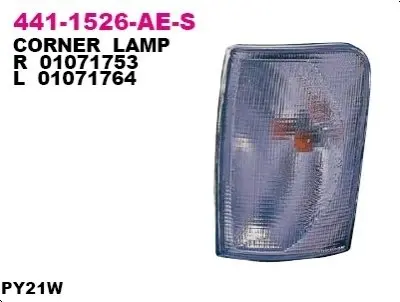 Лампа сигналу повороту DEPO 4411526RAES