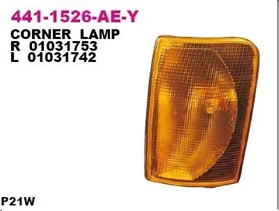Повторювач повороту DEPO 441-1526R-AE-Y