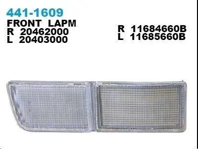 Світловідбивач передн Лів VW GOLF III 08.91-04.99 DEPO 441-1609L