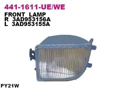 Показатель поворота DEPO 441-1611L-UE
