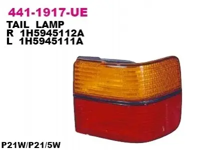 Фонарь задний DEPO 441-1917L-UE