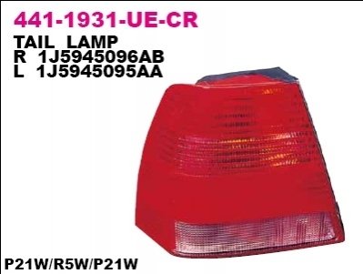 Ліхтар задній DEPO 441-1931R-UE-CR