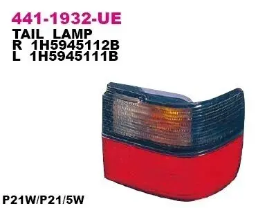 Задний фонарь DEPO 4411932RUE
