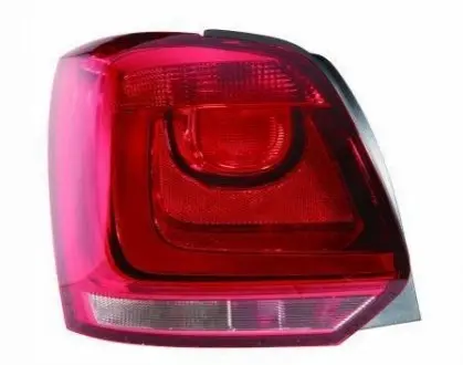 Ліхтар задній Лів (H21W/P21W/W5W, колір повороту білий, колір скла червон) VW POLO V 6C, POLO V 6R Хетчбек 06.09-09.17 DEPO 441-19A8L-LD-UE