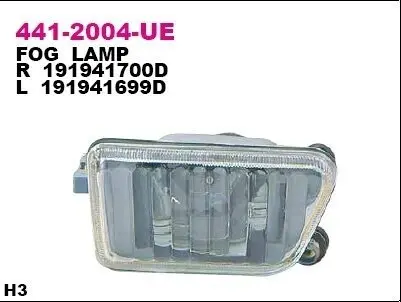 Протитуманна фара передн Прав (H3) VW GOLF II, JETTA II 08.83-12.92 DEPO 441-2004R-UE Купити в Україні