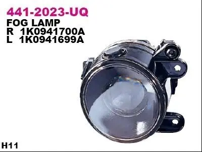 Фото Протитуманна фара DEPO (441-2023L-UQ) зображення 1