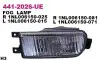 Протитуманна фара передн Лів (H3) AUDI 100 C4 12.90-06.94 DEPO (441-2026L-UE) зображення 1