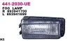 Протитуманна фара передн Прав (H3) AUDI 80 B3 06.86-10.91 DEPO (4412030RUE) зображення 1