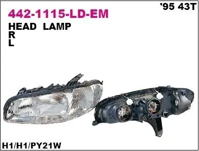Фара передняя DEPO 4421115RLDEM