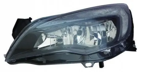 Фара Прав (H7/H7, електричн, з мотором, колір відбивача: чорн) OPEL ASTRA J 12.09-04.18 DEPO 4421161RMLDEM2