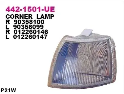 Показатель поворота DEPO 442-1501L-UE
