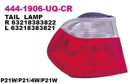 Фонарь задний DEPO 444-1906L-UE-CR