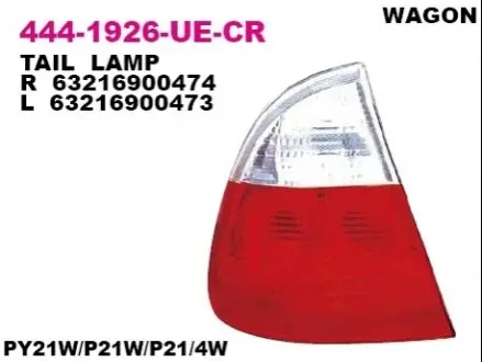 Задний фонарь DEPO 4441926RUECR
