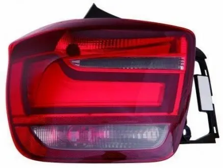 Ліхтар задній Лів (зовнішн, LED/P21W, колір повороту білий, колір скла червон) BMW 1 F20, F21 Хетчбек 11.10-03.15 DEPO 4441965LLDUE