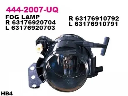 Протитуманна фара DEPO 4442007LUQ