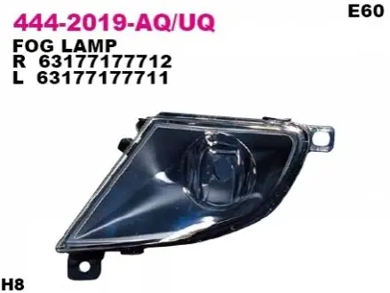 Фара противотуманна DEPO 444-2019L-UQ