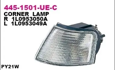 Повторювач повороту DEPO 445-1501L-UE-C