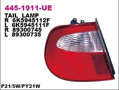Фара задня DEPO 4451911RUE