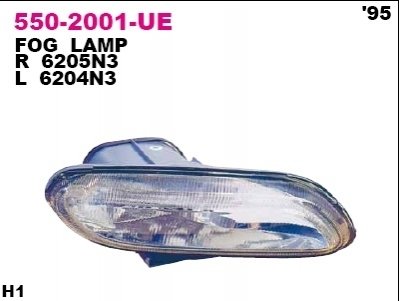 Фара протитуманна DEPO 550-2001L-UE