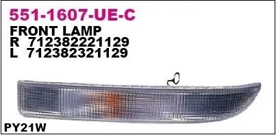 Показатель поворота DEPO 551-1607L-UE-C