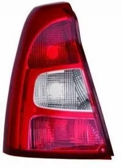 Ліхтар задній Лів (зовнішн, P21/5W/P21W, колір повороту білий, колір скла червон) DACIA LOGAN I Седан 01.09-10.12 DEPO 551-1987L-LD-UE Купити в Україні