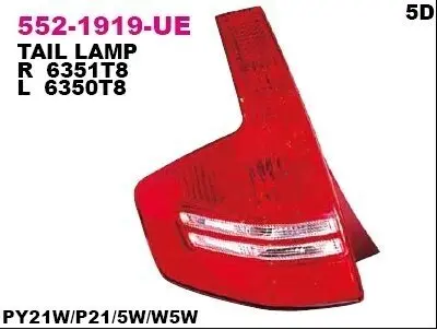 Задній ліхтар DEPO 5521919LUE