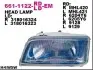 Фара передняя DEPO (661-1122L-LD-EM) изображение 1