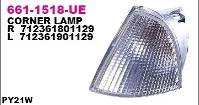 Показатель поворота DEPO 661-1518L-UE