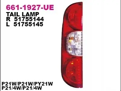 Ліхтар задній правий DEPO 6611927RUE Купити в Україні