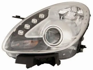 Фара Лів (H1/H7/LED, електричн, з мотором, колір відбивача: хром, колір повороту: білий) ALFA ROMEO GIULIETTA 04.10-03.16 DEPO 6671118LMLDEM1