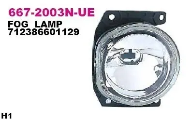 Протитуманна фара передн Лів/Прав (H1) ALFA ROMEO 156 09.97-05.06 DEPO 6672003NUE
