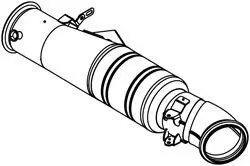 Вихлопна труба Dinex 48156