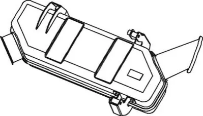 Глушник задній Dinex 68403