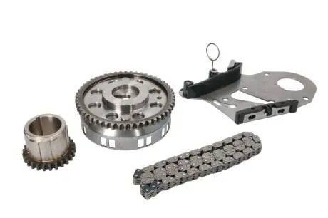Комплект ГРМ (ланцюг + елементи) CHRYSLER 300 C, 300C, ASPEN DODGE CHALLENGER, CHALLENGER SE, CHALLENGER SRT8, CHARGER, DURANGO, MAGNUM JEEP COMMANDER, GRAND CHEROKEE III 5.7/6.1 11.03 DNJ TK1160