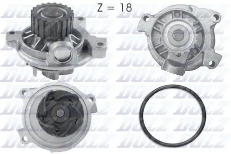 Насос охолоджуючої рідини, з ущільненням MERCEDES SPRINTER 2-T (B901, B902), SPRINTER 3-T (B903), SPRINTER 4-T (B904), VITO (W638) VOLVO 850, 940, 940 II, 960, S70, S80 I 2.1D-2.7D 01.79-07.11 DOLZ A178 Купити в Україні