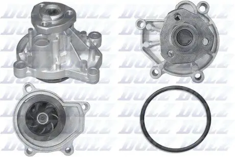 Насос охолоджуючої рідини, з ущільненням SEAT CORDOBA, IBIZA III, IBIZA IV, IBIZA IV SC, IBIZA IV ST, TOLEDO IV SKODA FABIA I, FABIA I PRAKTIK, FABIA II, RAPID, ROOMSTER 1.2/1.2LPG 07.01-06.15 DOLZ A207 Купити в Україні