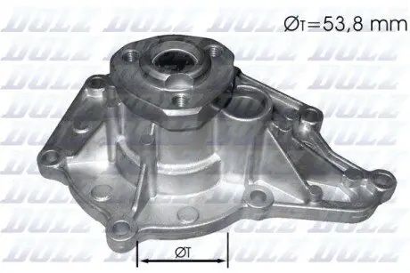 Насос охолоджуючої рідини, з ущільненням AUDI A4 B8, A5, A6 C6, A8 D3, Q5 2.8/3.2 11.06-12.12 DOLZ A220 Купити в Україні