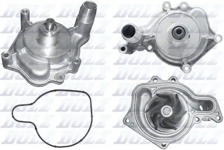 Насос охолоджуючої рідини, з ущільненням AUDI A8 D3, Q7 4.2D 07.05-08.15 DOLZ A240 Купити в Україні