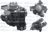Фото Насос охолоджуючої рідини, з ущільненням AUDI A3, A4 ALLROAD B8, A4 B8, A5, A6 C7, A8 D4, Q3, Q5, TT SEAT ALHAMBRA, ALTEA, ALTEA XL, EXEO, EXEO ST, LEON, TOLEDO III 1.8-2.0H 09.04-07.19 DOLZ (A244) зображення 1