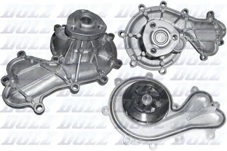 Насос охолоджуючої рідини, з ущільненням AUDI A4 ALLROAD B8, A4 B8, A5, A6 ALLROAD C7, A6 C7, A7, A8 D4, Q5, Q7 3.0/3.0D 11.07-09.18 DOLZ A252 Купити в Україні