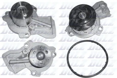 Насос охолоджуючої рідини, з ущільненням AUDI A1 SEAT IBIZA IV, IBIZA IV SC, IBIZA IV ST, TOLEDO IV SKODA FABIA III, RAPID VW POLO V 1.4D 02.14-12.22 DOLZ A254 Купити в Україні