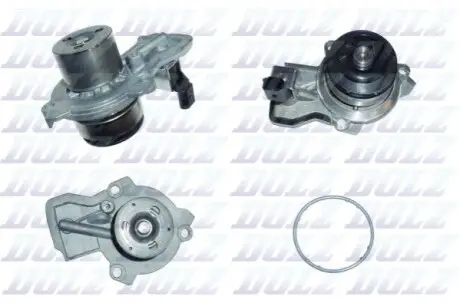 Насос охолоджуючої рідини AUDI A1 SEAT IBIZA IV, IBIZA IV SC, IBIZA IV ST, TOLEDO IV SKODA FABIA III, RAPID VW POLO V 1.4D 02.14-12.22 DOLZ A254V Купити в Україні